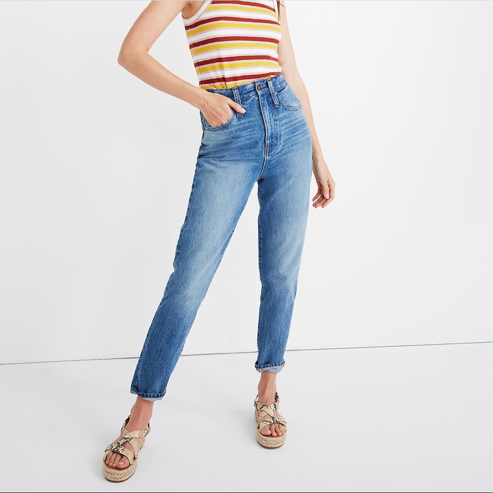 Madewell Highest-Rise Mom Jean